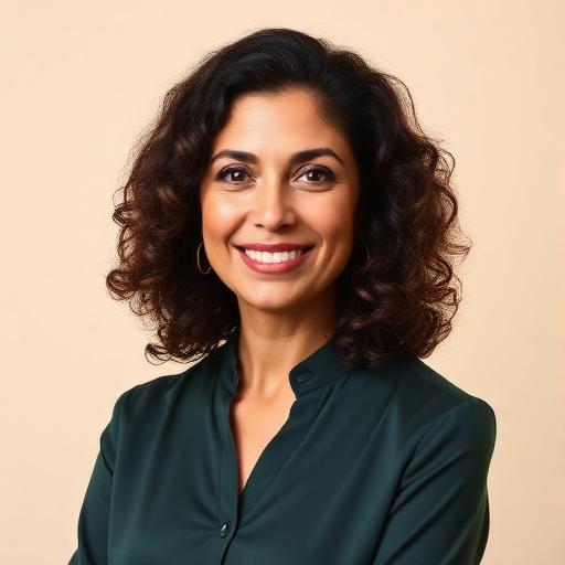 Portrait of Carolina Catrina, Director of Literary Research at Library Agents